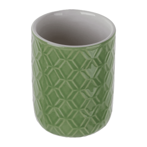 Стакан Perfecto Linea Oasis 35-757002 для зубных щеток зеленый