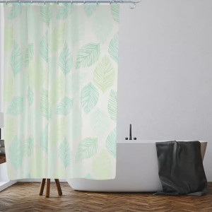 Шторка для ванной Perfecto Linea Secret 36-118003 180*180 см листья