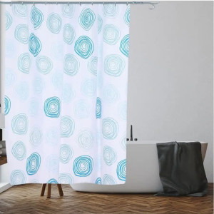 Шторка для ванной Perfecto Linea Harmony 36-118018 180*180 см водная рябь