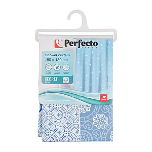 Шторка для ванной Perfecto linea Secret 36-118104 180*180 см калейдоскоп