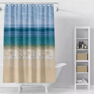 Шторка для ванной Perfecto Linea Secret 36-118106 180*180 см пляж