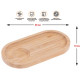 Поднос Perfecto Linea Bamboo 38-201001 бамбуковый на 2 секции Поднос Perfecto Linea Bamboo 38-201001 бамбуковый на 2 секции