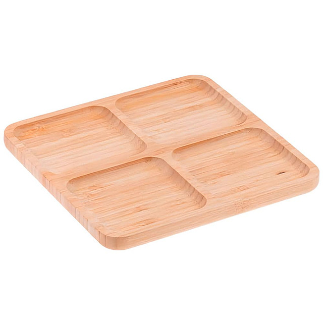 Менажница Perfecto Linea Bamboo 38-222201 бамбуковая 22*22 см