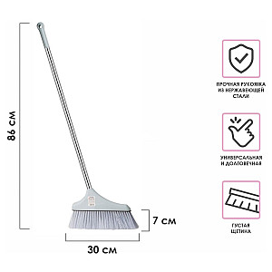 Метла для уборки мусора Perfecto Linea Klinko 43-103296 голубая лагуна