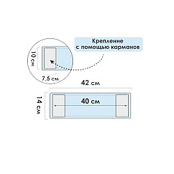 Сменная насадка для швабры Perfecto Linea Solid 44-532022 из микрофибры