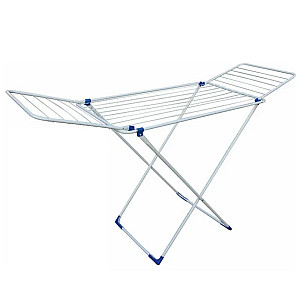 Сушилка для белья напольная Perfecto Linea Stella 46-011843 бело-синяя 18 м