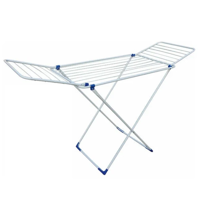 Сушилка для белья напольная Perfecto Linea Stella 46-011843 бело-синяя 18 м