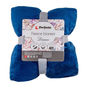 Покрывало Perfecto Linea Dream 60-150204 флисовое 150*200 см синее