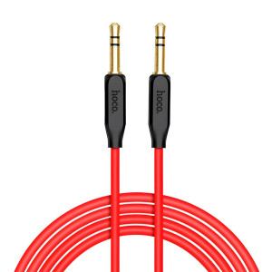 Кабель Hoco AUX UPA11 красный 1 м