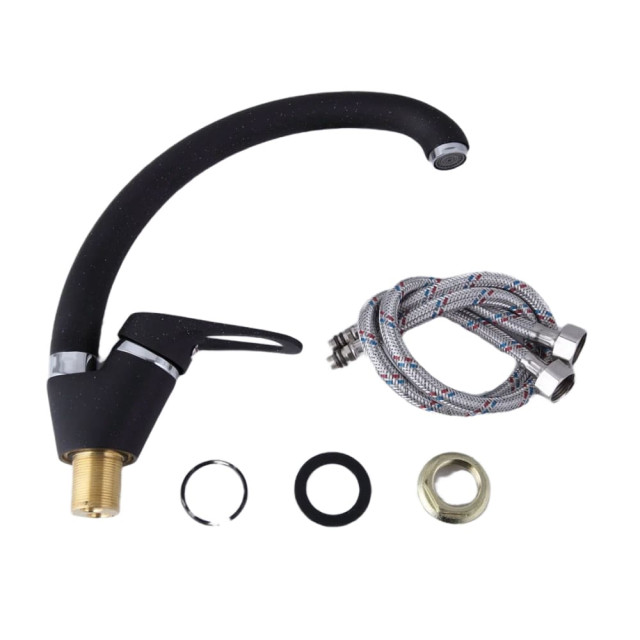 Смеситель для кухни Frap F4113-7 черный