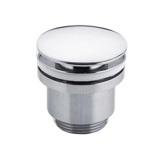 Донный клапан хром Frap F62 click/clack