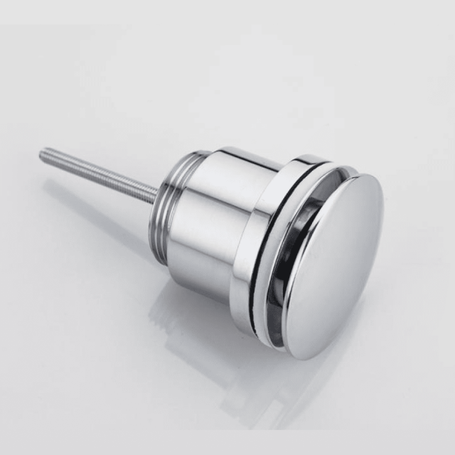 Донный клапан хром Frap F62 click/clack