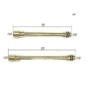 Удлинители Frap F90 для подводки к смесителю
