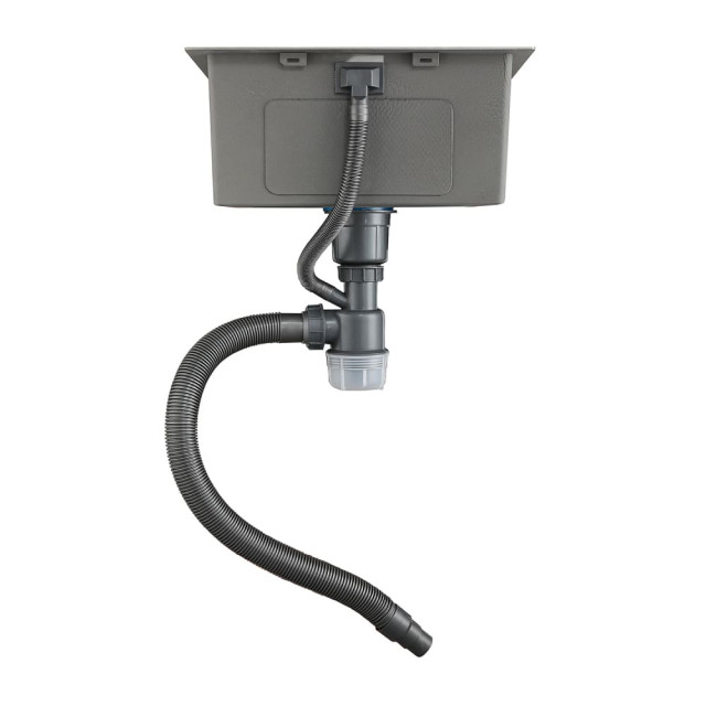 Мойка для кухни Gappo GS7850-6L стальная черная