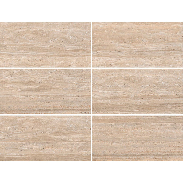 Керамогранит ITC Marmo Travertino Brown Mat (CRV) 600*1200*9 мм