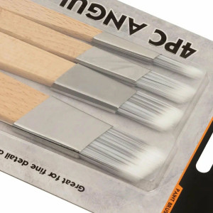 Набор кистей филеночных Rollingdog Design Professional 10689 синтетика 4 шт