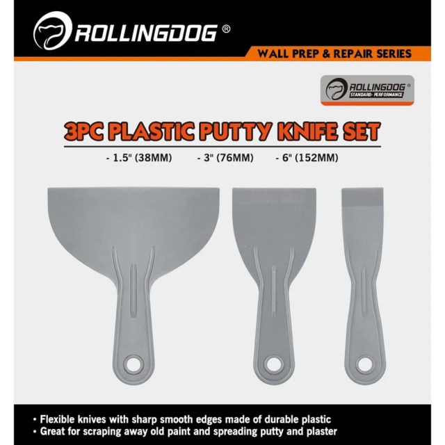 Набор шпателей Rollingdog Standard 50310G 3 шт