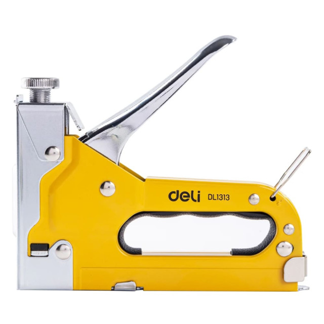 Степлер механический Deli YS EDL1313 3-в-1 с комплектом скоб П U T