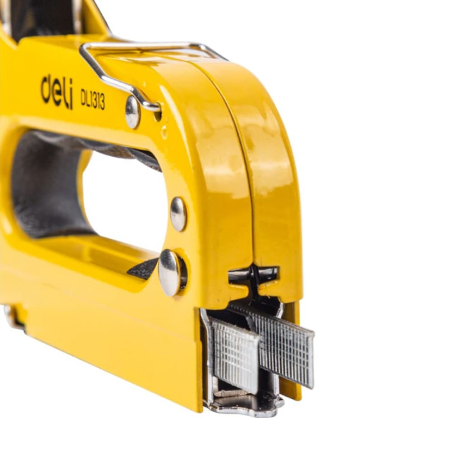 Степлер механический Deli YS EDL1313 3-в-1 с комплектом скоб П U T