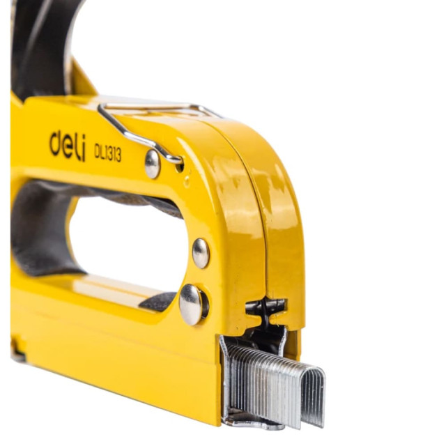 Степлер механический Deli YS EDL1313 3-в-1 с комплектом скоб П U T