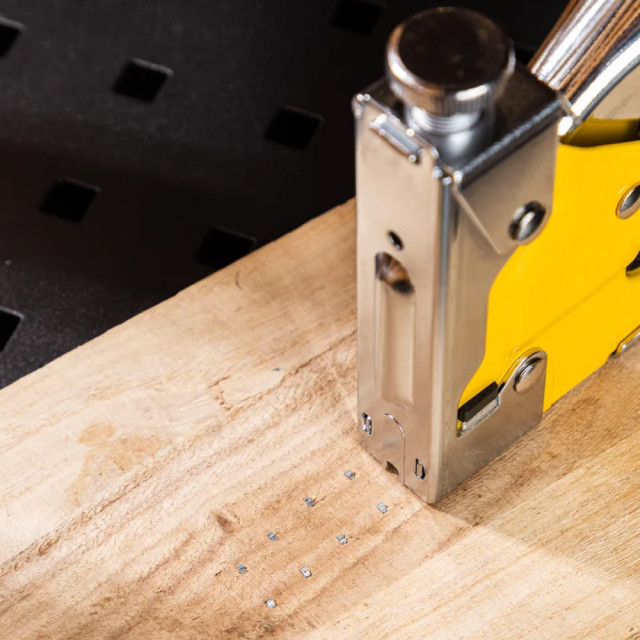 Степлер механический Deli YS EDL1313 3-в-1 с комплектом скоб П U T