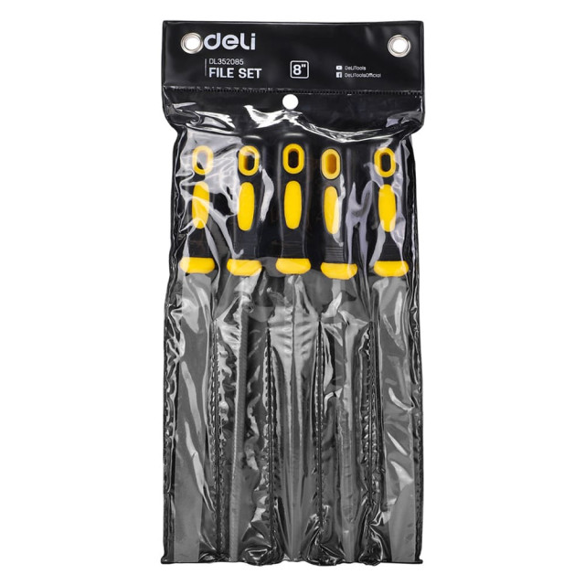 Напильник Deli EDL352085 310 мм 5 шт