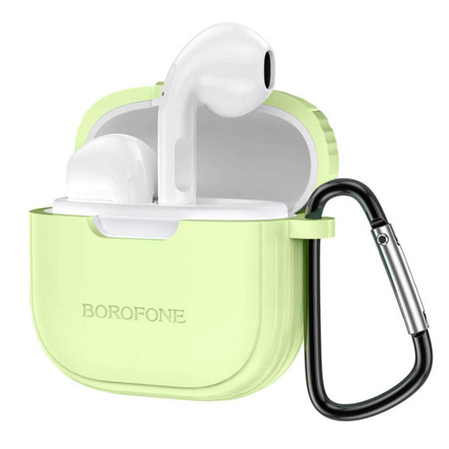 Наушники Borofone BW29 TWS беспроводные шумоподавление салатовый
