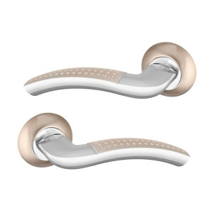 Ручка раздельная Punto R.TL54.Logica (Logica TL) 140 мм SN/CP-3 матовый никель/хром