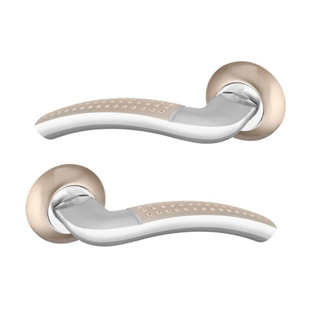 Ручка раздельная Punto R.TL54.Logica (Logica TL) 140 мм SN/CP-3 матовый никель/хром