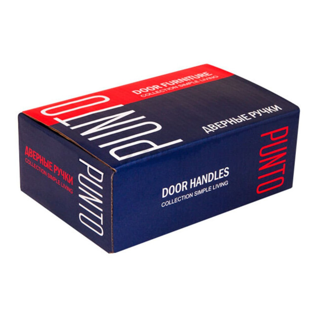 Ручка раздельная Punto R.TL54.Logica (Logica TL) 140 мм SN/CP-3 матовый никель/хром