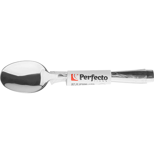 Набор ложек столовых Perfecto Linea Majestic 21-400300P глянцевый 4 шт