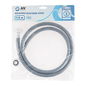 Шланг заливной ПВХ AV Engineering AVE3303150 для стиральной машины 1.5 м