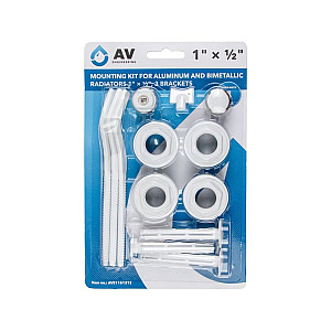 Монтажный комплект AV Engineering для алюминиевых и биметаллических радиаторов 1