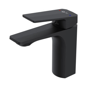 Смеситель для умывальника AV Engineering AVWIN1-BL165-110 серия WIN black D35