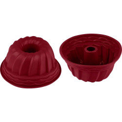 Форма для выпечки Perfecto Linea Burgundy 20-012819 силиконовая кекс 24*10.5 см