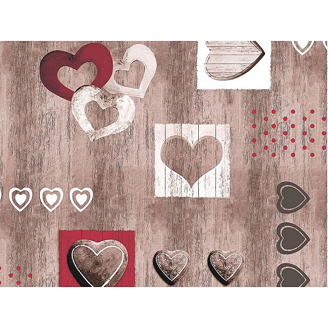 Клеенка столовая Perfecto Linea Deco 11-165181 нетканая основа с ПВХ покрытием 130 см