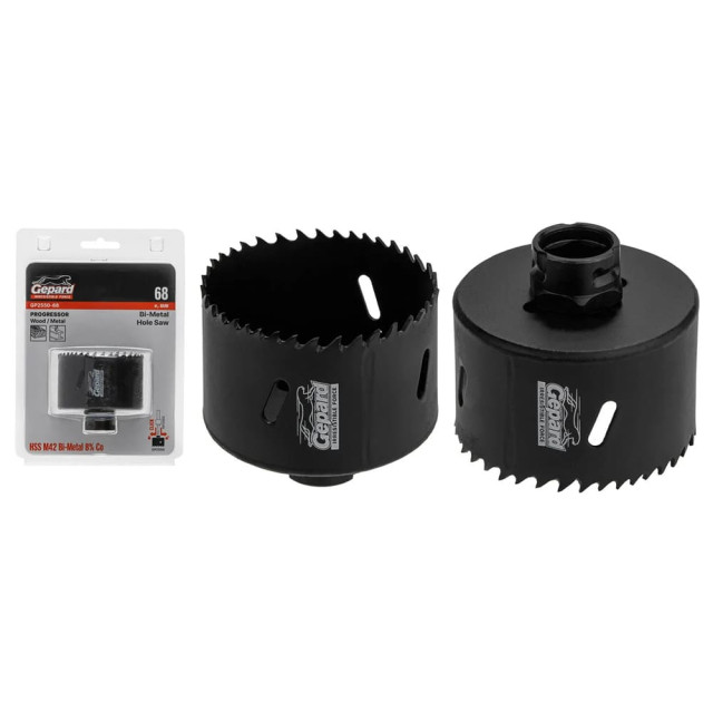 Коронка биметаллическая Progressor Gepard GP2550-68 68 мм