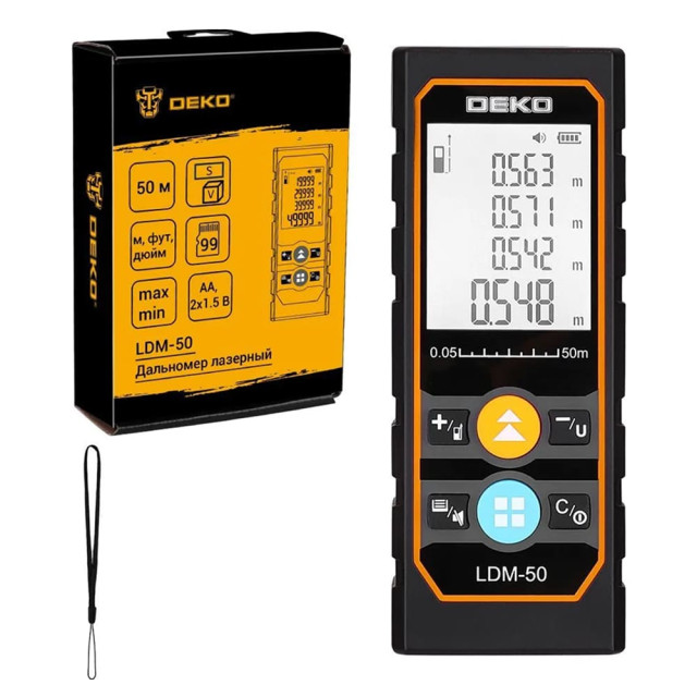 Дальномер лазерный Deko LDM-50