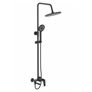 Душевая система Econoce EC0802BL серия 800 D35-A черный