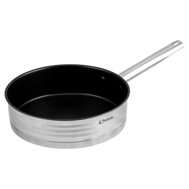 Сотейник Perfecto Linea Milagros 55-012465 с крышкой антипригарное покрытие 24*6.5 см