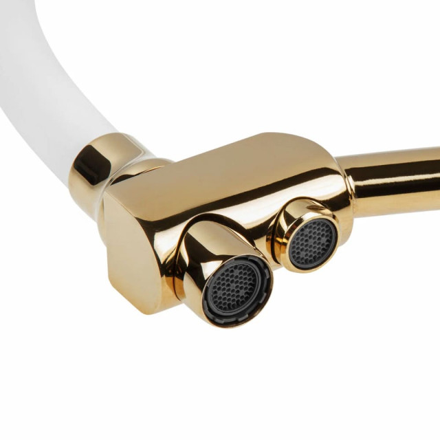 Смеситель для кухни AV Engineering AVLUX4-A49GLW серия LUX D35