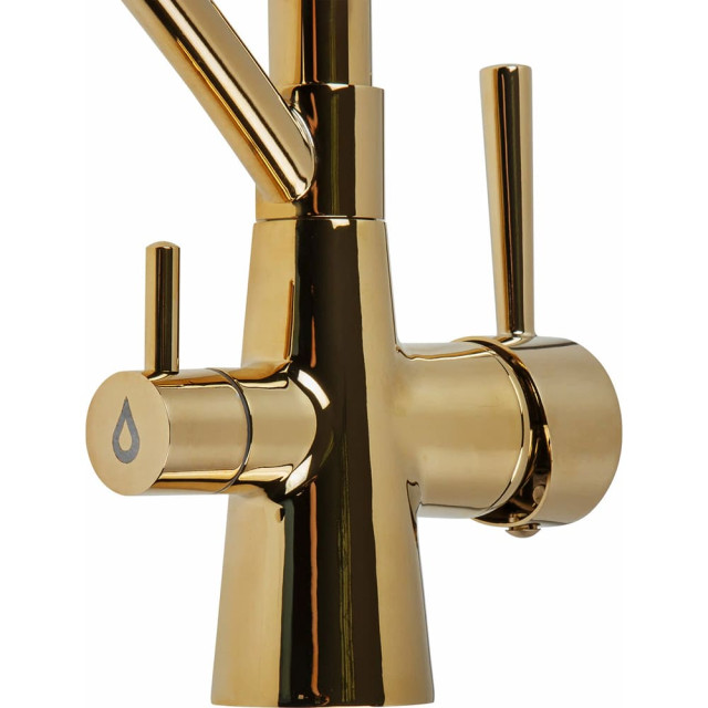 Смеситель для кухни AV Engineering AVLUX4-A49GLW серия LUX D35