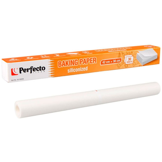 Бумага для выпечки Perfecto Linea 45-104238 пергаментная силиконизированная 30 листов 42*38 см