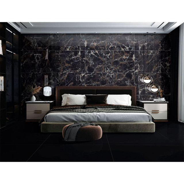 Керамогранит ITC Alicia Black Expo Pol (HG) 600*1200*9 мм