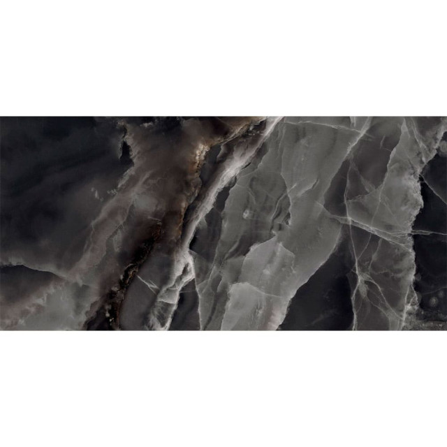 Керамогранит ITC Marmo Onice Black Pol (HG) 600*1200*9 мм