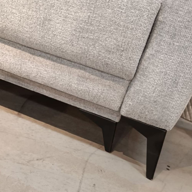 Диван Savlukov Аляска Mebeltex Genesis 19 Silver 2.30*1.16 м