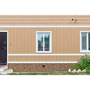 Сайдинг Ю-Пласт Тимберблок Планкен кленовый