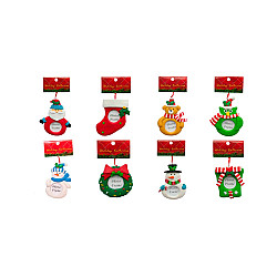 Украшение новогоднее на подвеске 001545 9.5 см