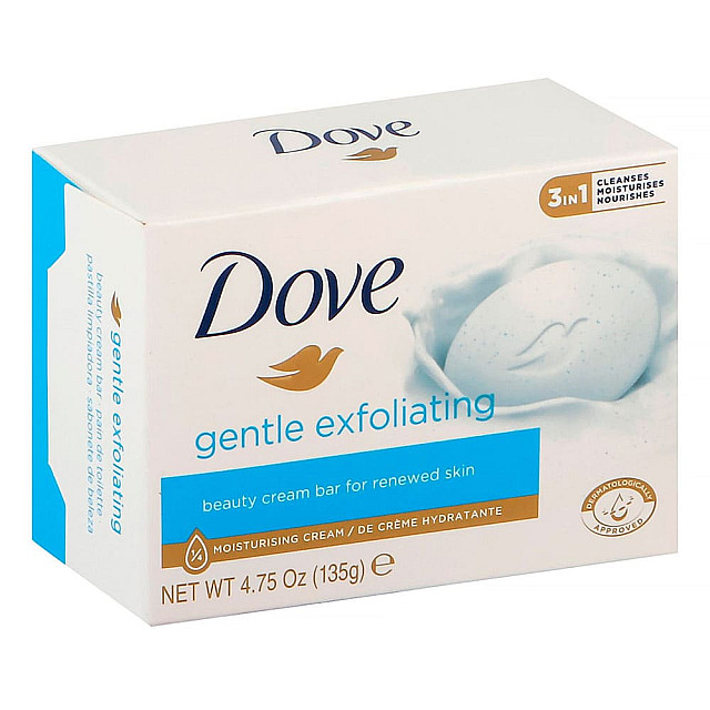 Крем-мыло увлажняющее Dove Gentle Exfoliating 135 г