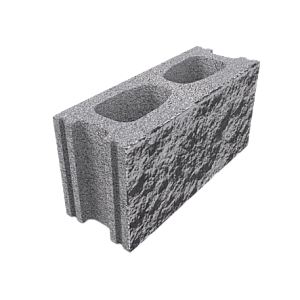 Камень бетонный обычный лицевой Бессер-Бел 1КБОЛ-ЦП-8-к п10 серый